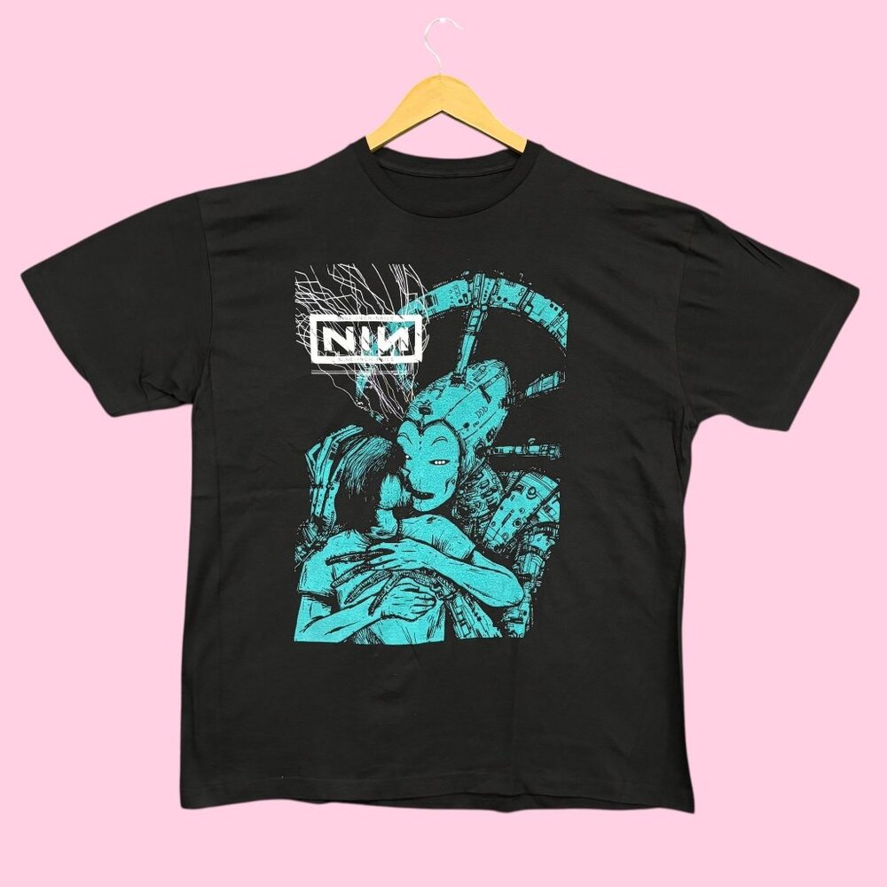 NIN Nine Inch Nails The Fragile Industrial Rock Band Tee XL